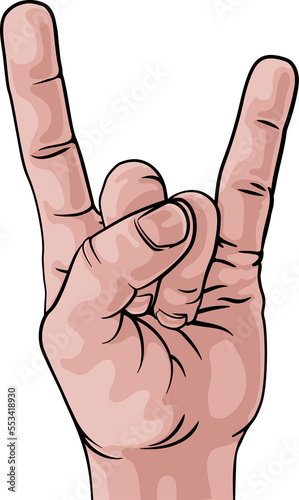 Music Heavy Metal Rock Hand...
