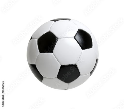 Soccer ball on white © Alekss