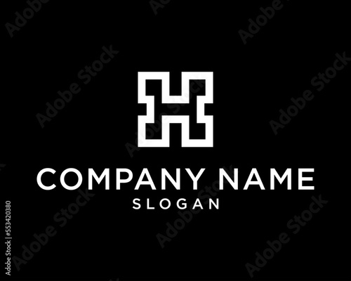 MODERN LOGO INITIAL H MONOGRAM 