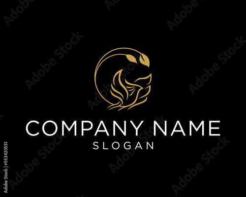 abstract logo design MODERN LOGO BIRD 