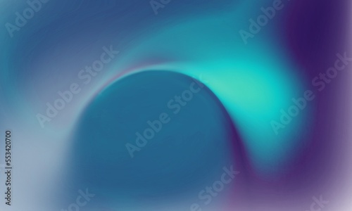 Gradient mesh abstract background. Futuristic holographic backdrop Iridescent graphic template for brochure, flyer, poster design, wallpaper, mobile screen.