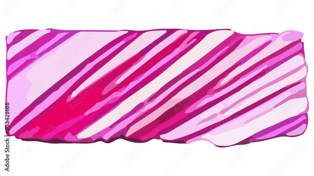 Pink rectangular shape with diagonal brush strokes in grunge style. Irregular shapes and rough edges. Design element. Pink rectangular shape with diagonal brush strokes in grunge style. Irregular shapes and rough edges. Design element.