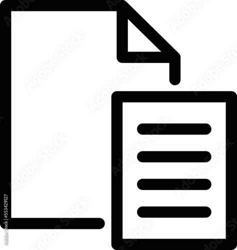 Write Content Vector Icon
