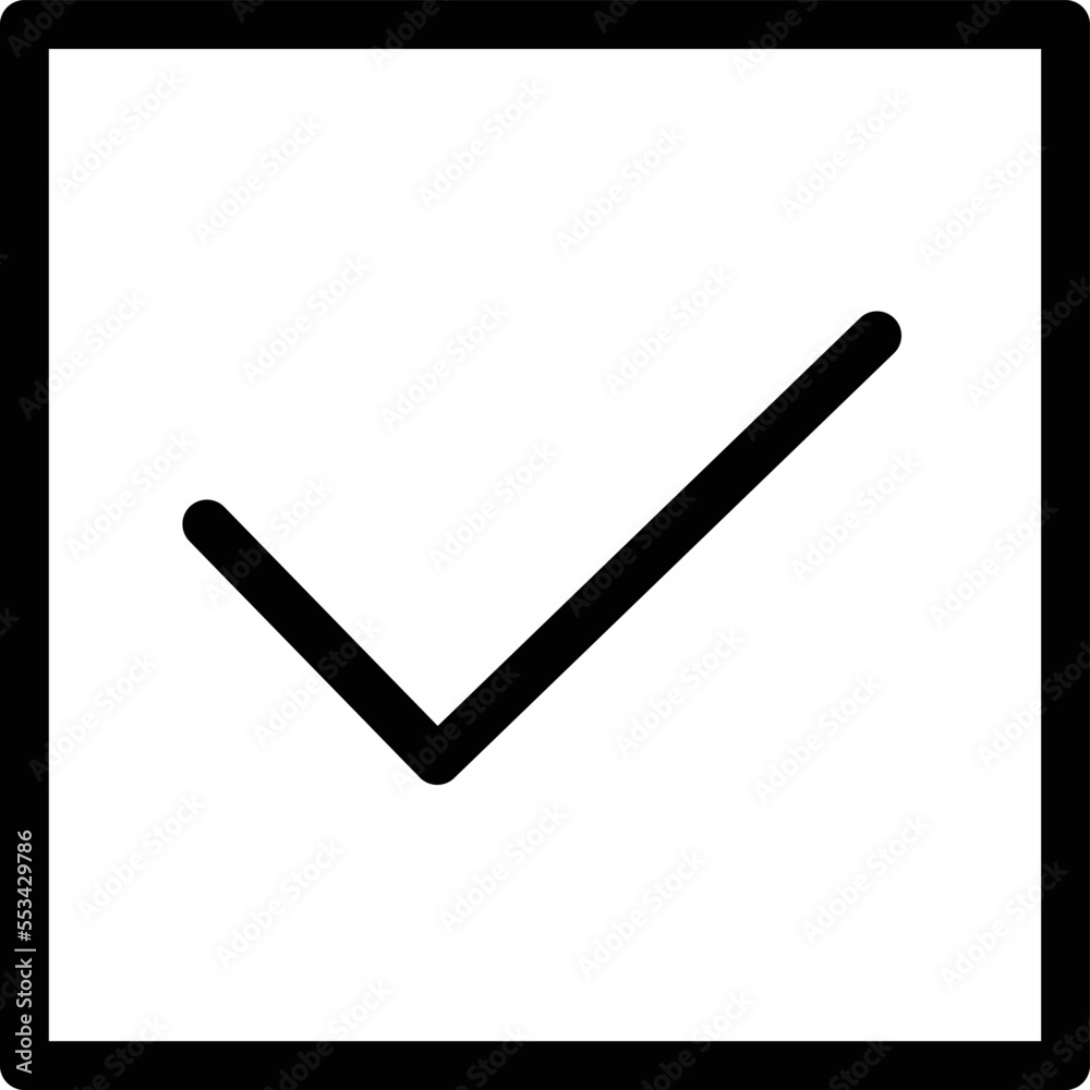 Checked Vector Icon
Checked Vector Icon