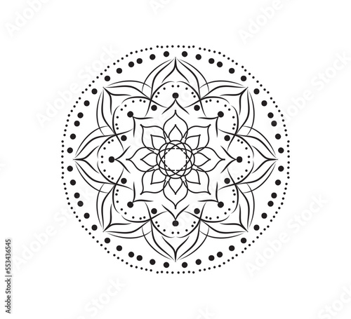 ornamental round ornament mandala