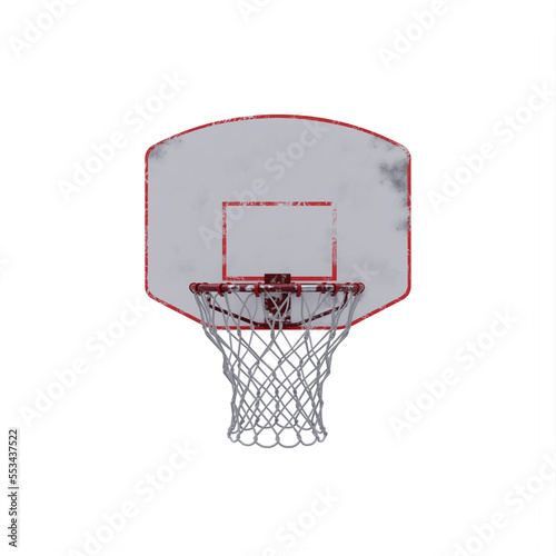 basketball hoop isolated © onay