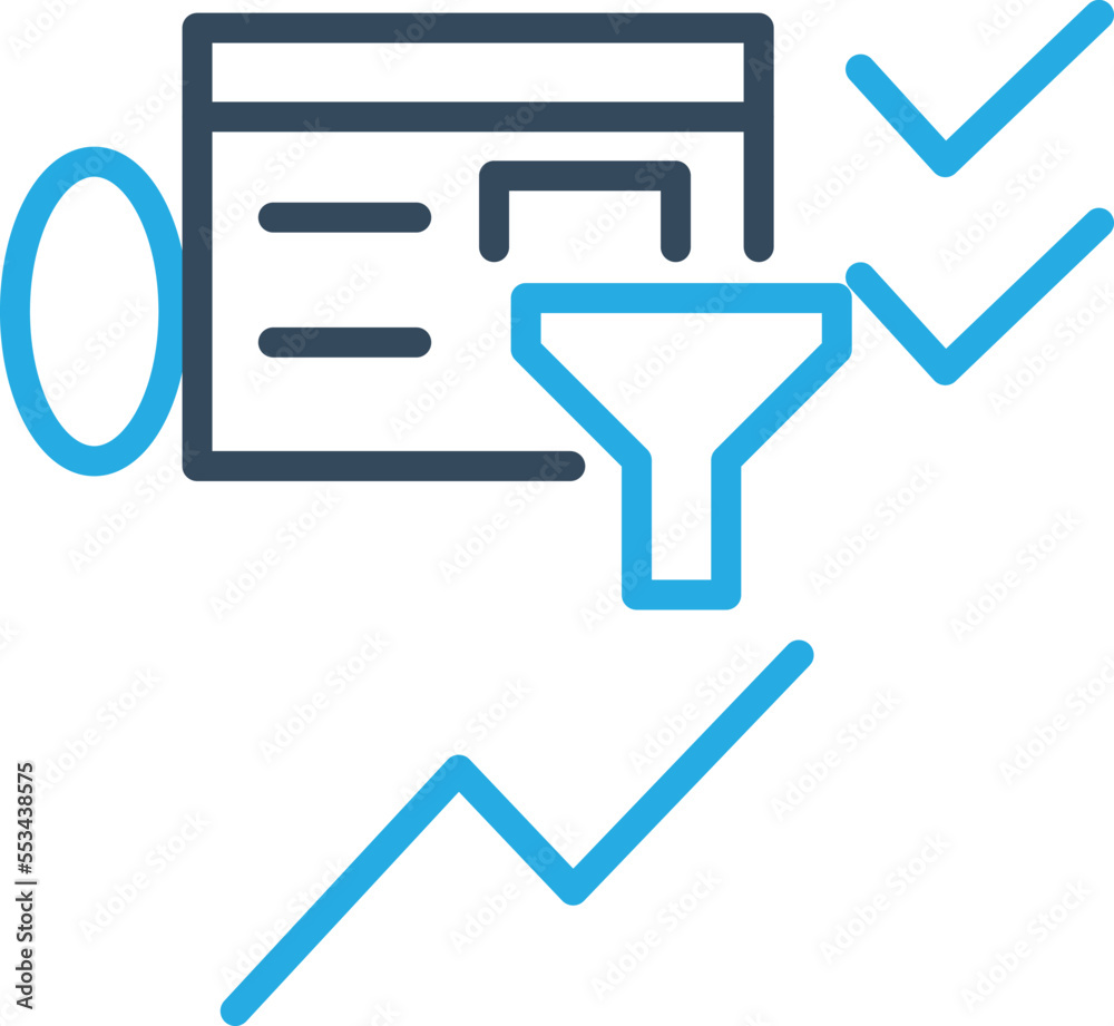 Funnel Vector Icon
Funnel Vector Icon
