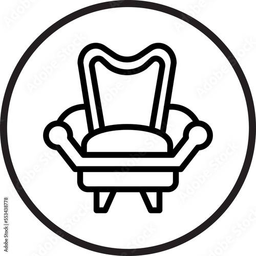 Armchair Icon Style