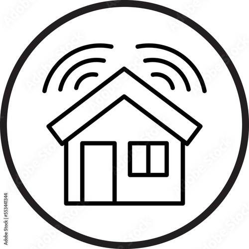 Smart House Icon Style