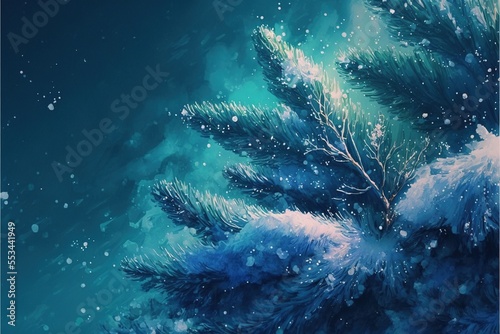 Digital illustration about Christmas imagery.
