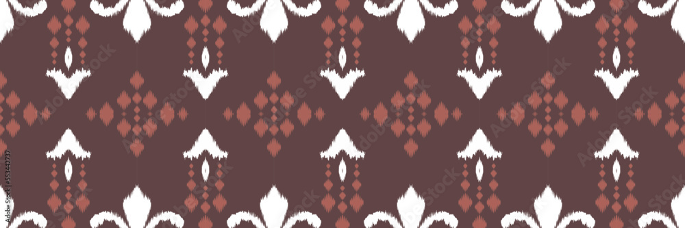 Ikkat or ikat Aztec batik textile seamless pattern digital vector design for Print saree Kurti Borneo Fabric border brush symbols swatches cotton Ikkat or ikat Aztec batik textile seamless pattern digital vector design for Print saree Kurti Borneo Fabric border brush symbols swatches cotton