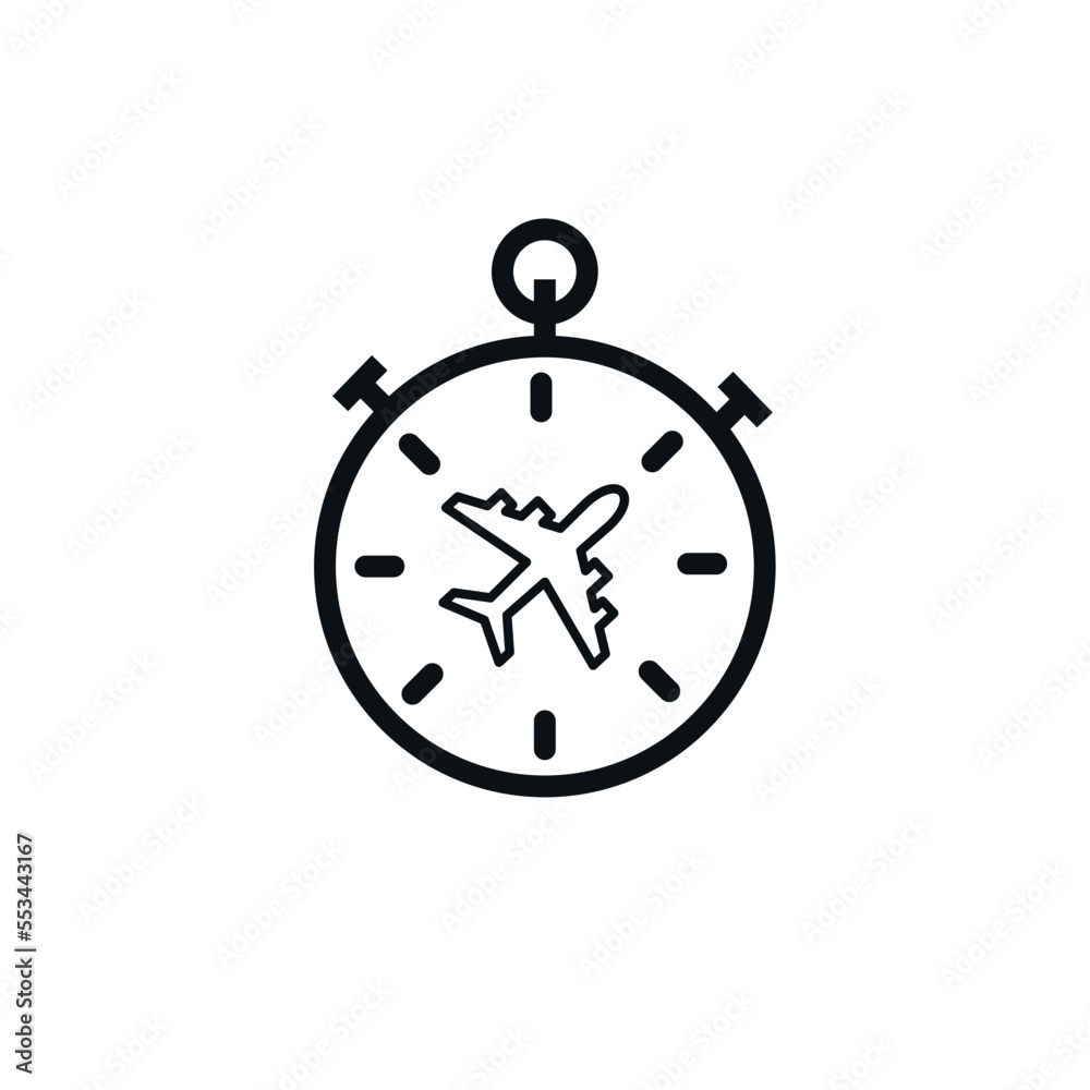 airplane departure time. transportation concept on white background.
airplane departure time. transportation concept on white background.