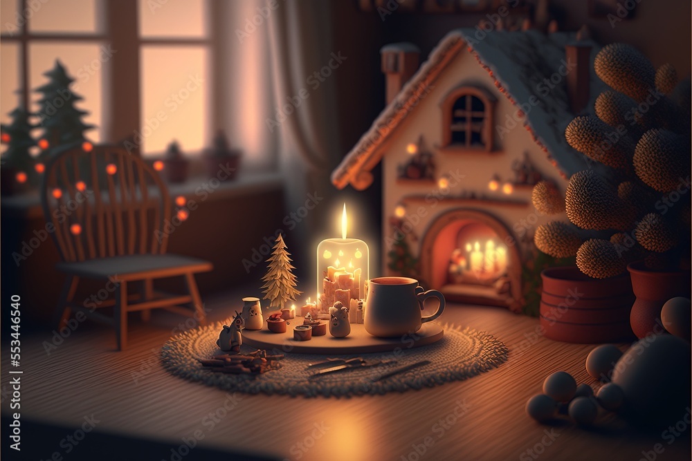 Digital illustration about Christmas imagery. Digital illustration about Christmas imagery.