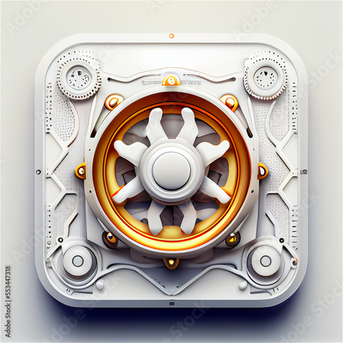 Mechanic gear app icon