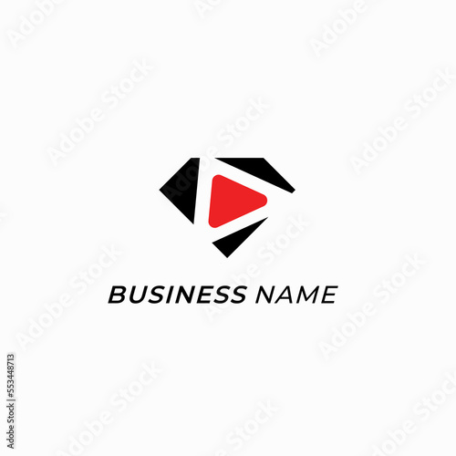 logo design jewelry and play button Free Download logo design jewelry and play button - GFXLoad