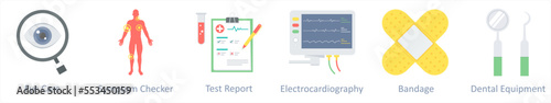 eye care, symptom checker, test report