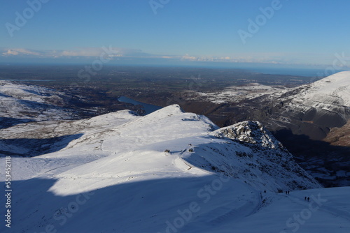 Snowdonia Snowdon winter wales glyderau carneddau © MountainGlory