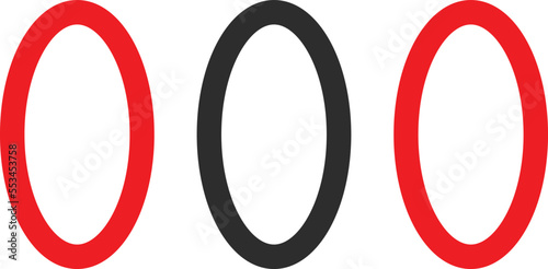  Oval Dots Vector Icon
