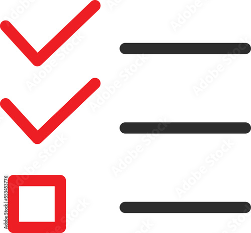 Checklist Vector Icon 