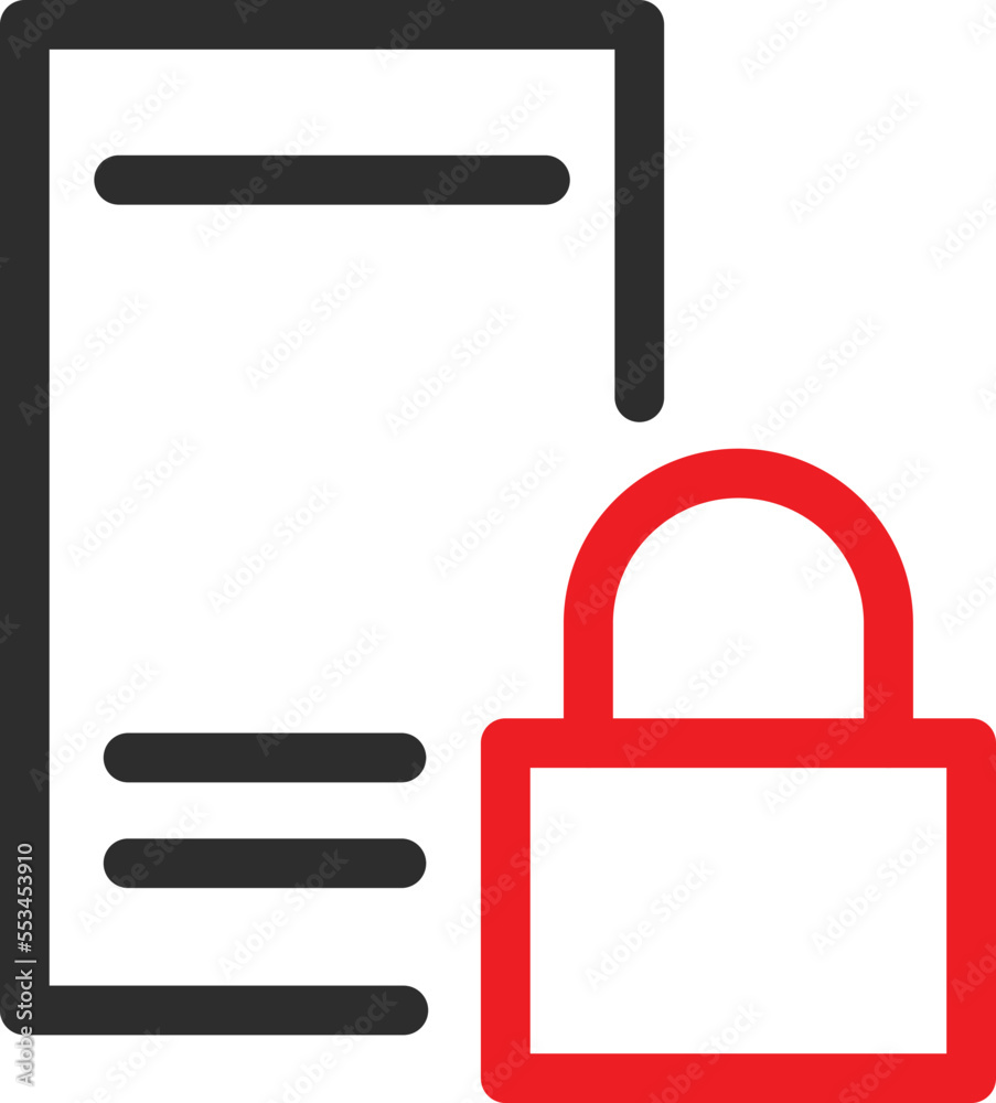 Lock Server Vector Icon
Lock Server Vector Icon