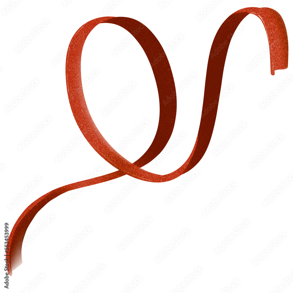 red ribbon isolated on white red ribbon isolated on white