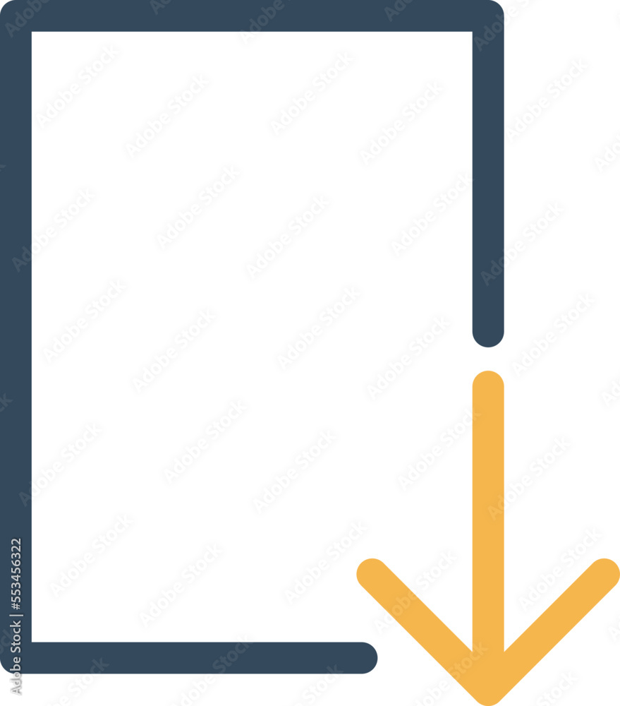 Down Arrow Vector Icon Down Arrow Vector Icon