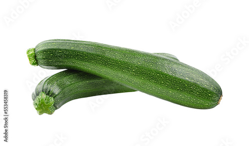  zucchini isolated on transparent png