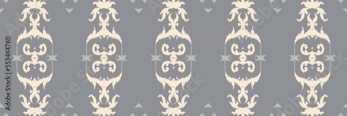 Ikat stripes tribal African Geometric Traditional ethnic oriental design for the background. Folk embroidery, Indian, Scandinavian, Gypsy, Mexican, African rug, wallpaper.