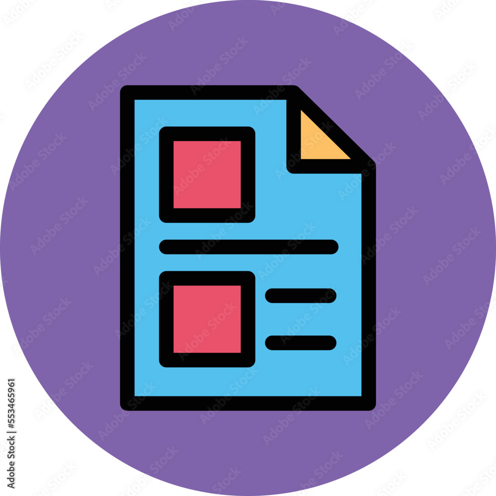 Detail File Vector Icon
Detail File Vector Icon