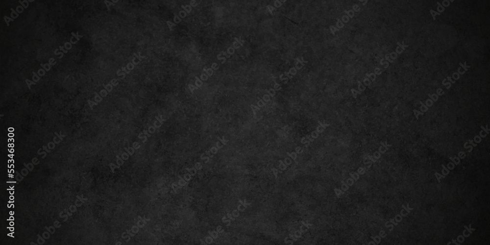 Black texture chalk board and black board background. stone concrete texture grunge backdrop background anthracite panorama. Panorama dark grey black slate background or texture.