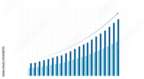 grafici, economia, finanza, statistica photo