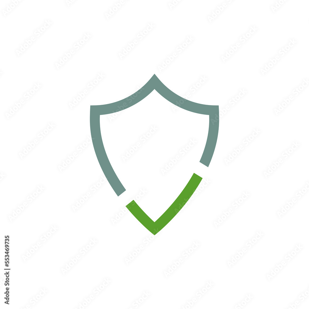 Protection shield vector icon. 素材庫向量圖 | Adobe Stock