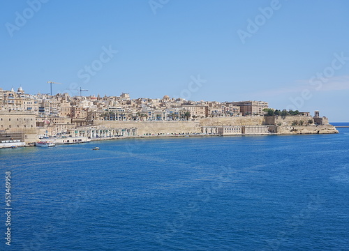 Fototapeta Naklejka Na Ścianę i Meble -  Panorama of Valletta european capital city of Malta on May