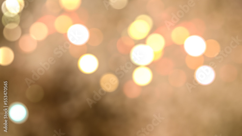 bokeh light for party and christmas background