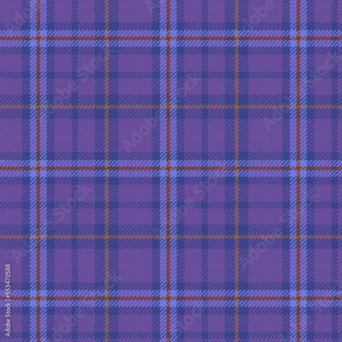 warm purple plaid seamless vector pattern with twill weave