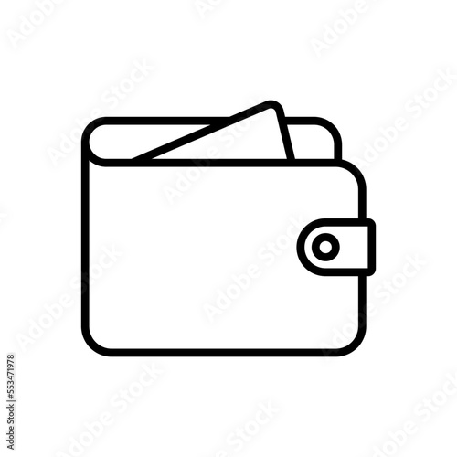 Wallet icon vector design templates