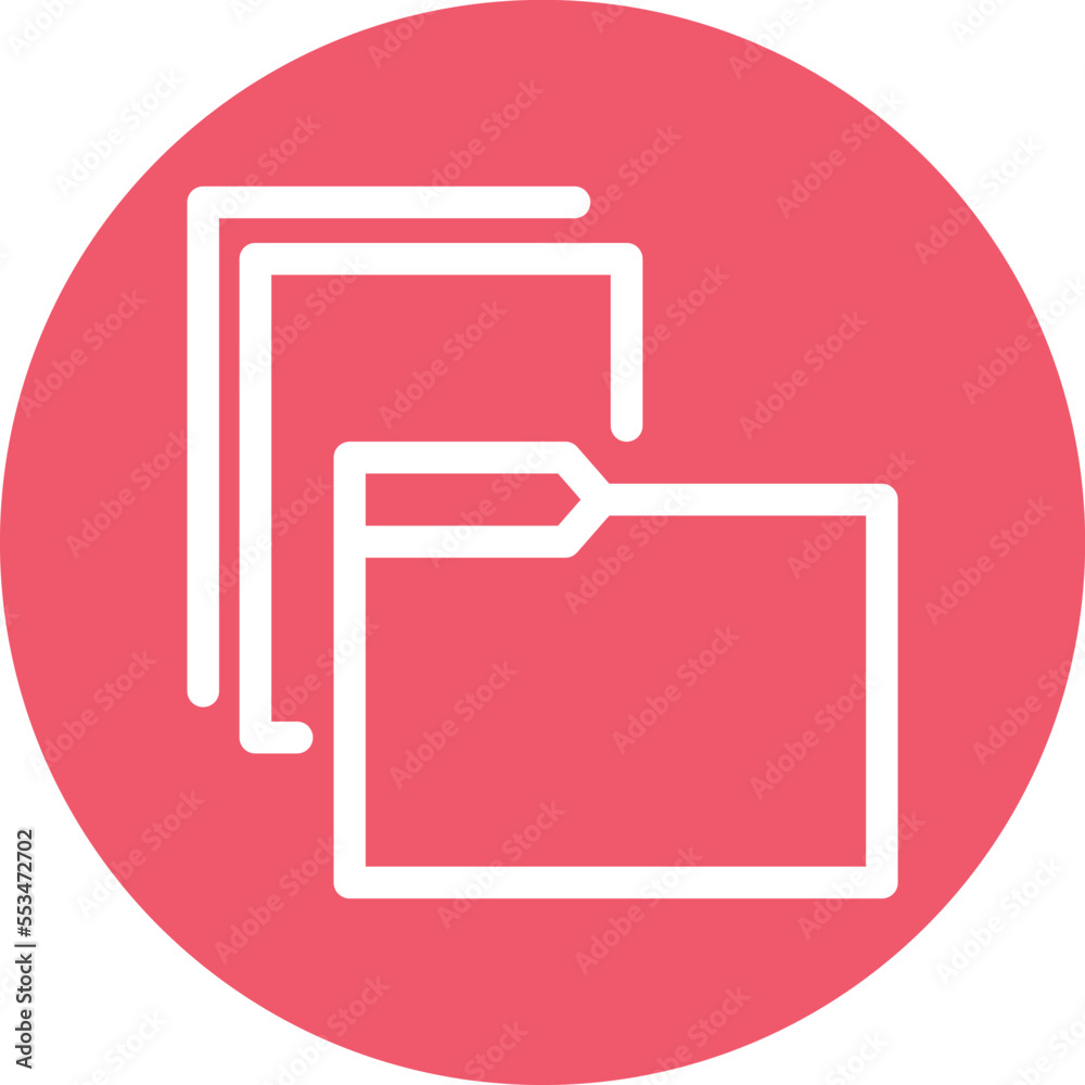 Duplicate Folder Vector Icon
Duplicate Folder Vector Icon