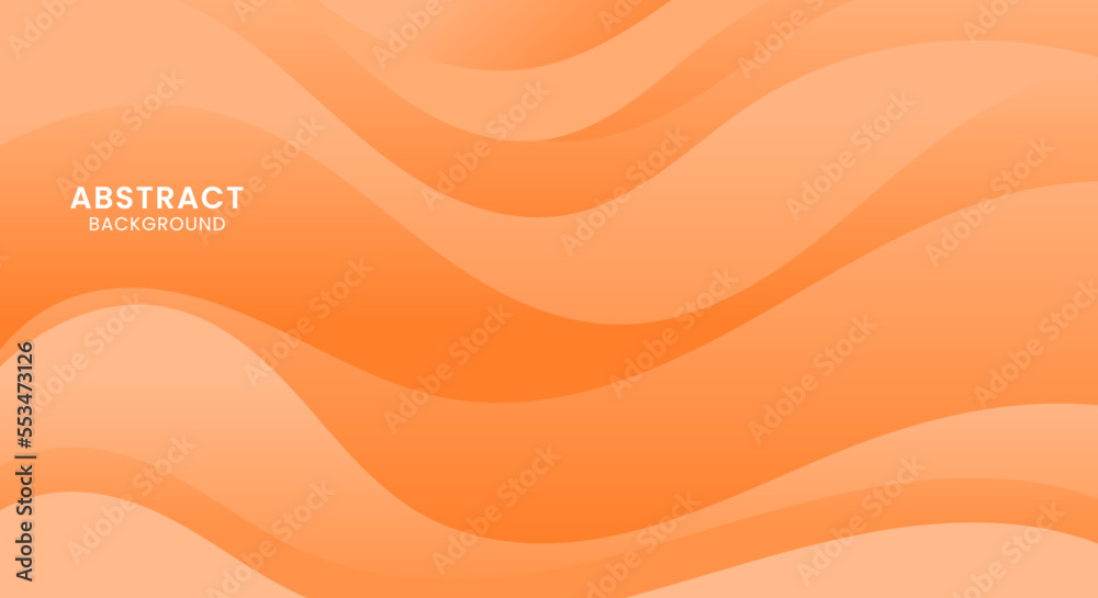 Soft orange wavy beautiful background Soft orange wavy beautiful background