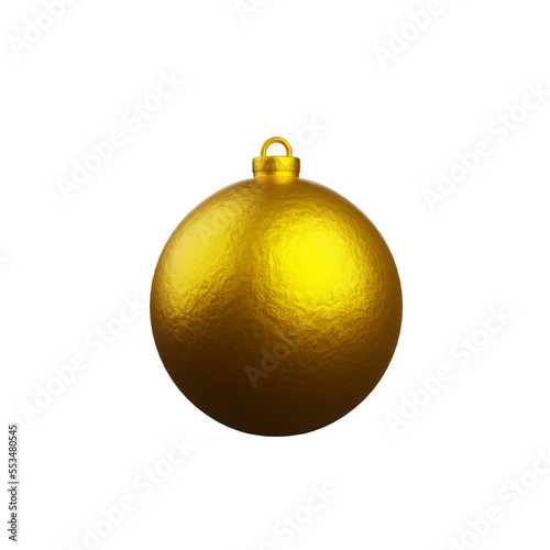 3d render christmas toy ornaments icon christmas ball
