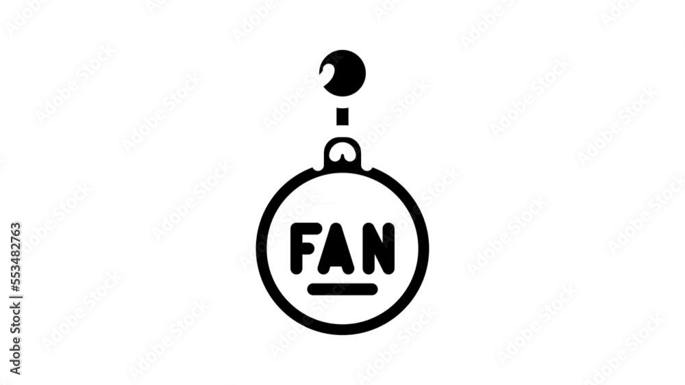 trinket accessory glyph icon animation