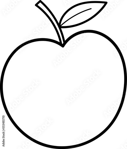 apple with leaf