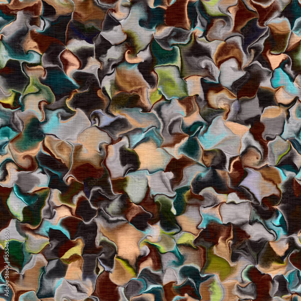 Camouflage wavy marble seamless pattern. Gradient blur for camo bohemian backdrop. Textured vintage wallpaper. Camouflage wavy marble seamless pattern. Gradient blur for camo bohemian backdrop. Textured vintage wallpaper.