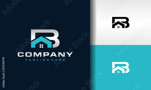 letter B home logo