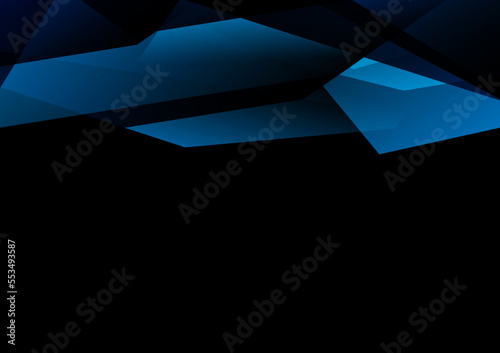 Polygon fractal abstract background. Geometric triangle texture