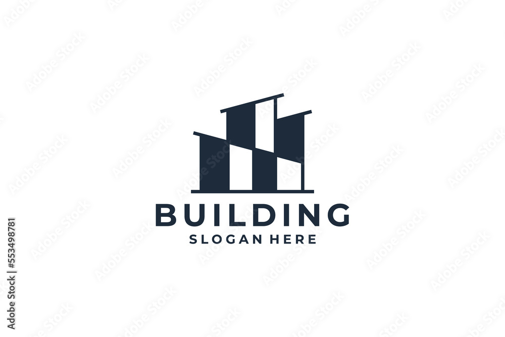 Building architecture logo design inspiration.