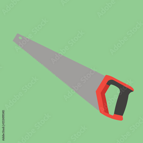 illustration of a saw