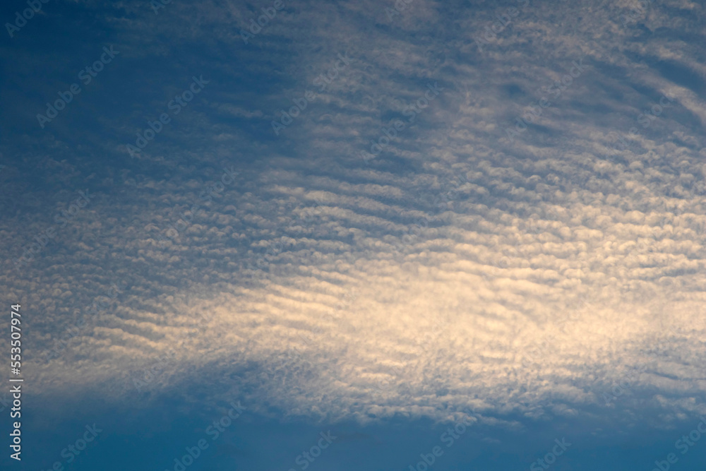 Clouds at sunset, amazing sky, nature background Clouds at sunset, amazing sky, nature background