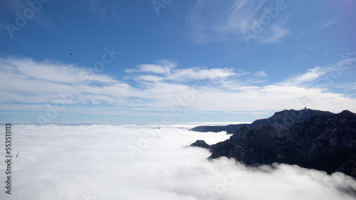 Hiking from Pico do Arieiro to Pico Ruivo