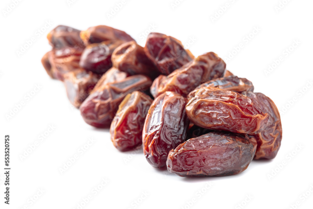 Dates isolated on a white background. Dates isolated on a white background.