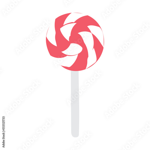 lollipop isolated on white background